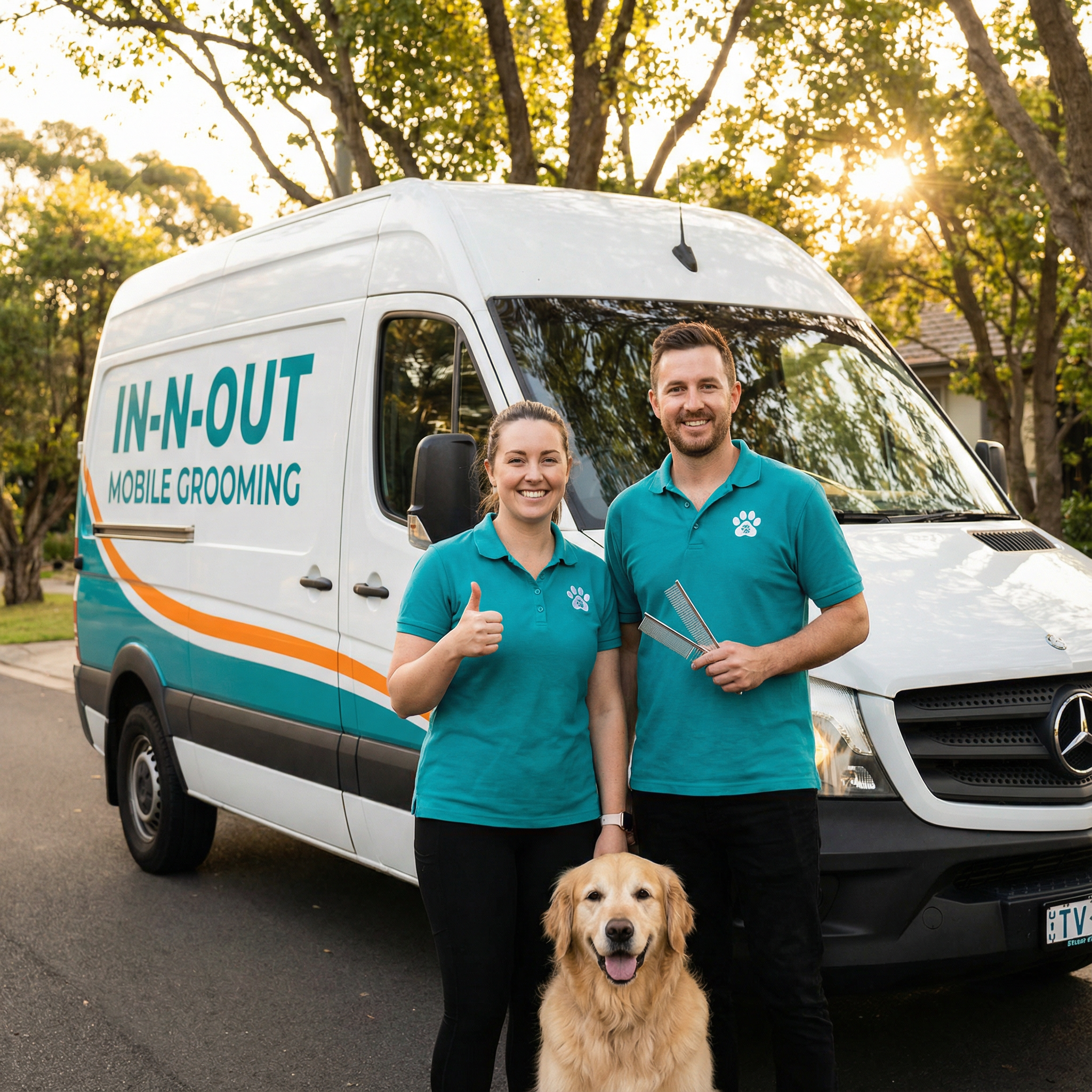 In-N-Out Dog Wash team members